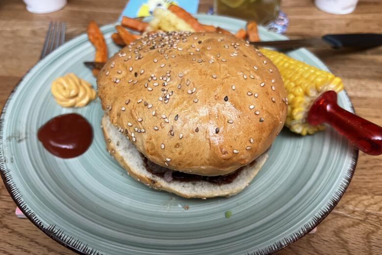 Brownies beef burgers